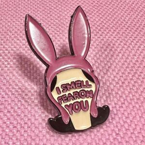 Bob's Burgers Louise I Smell Fear on You enamel pin